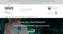 Desktop Screenshot of isnrabudhabi.com