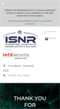 Mobile Screenshot of isnrabudhabi.com